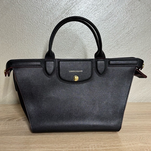Longchamp Handbags - Longchamp Black Medium Satchel Bag